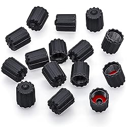 MEAJOO 15PCS TPMS Tire Valve Stem Caps, Plastic