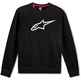 Alpinestars Men's Ageless Crew Sweater,Medium,Black/Gray