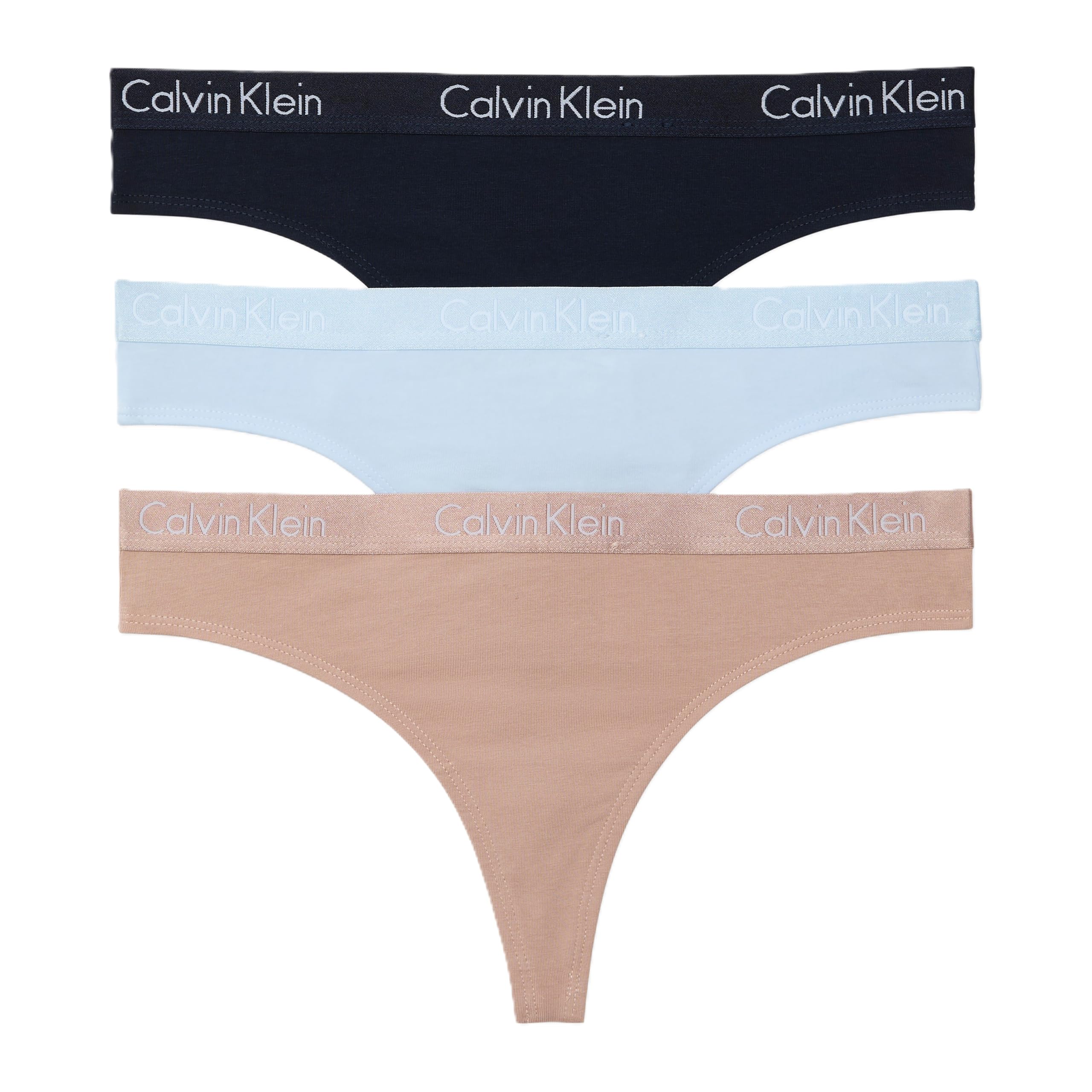 Calvin Klein Motive Cotton Multipack Thong Panty Image