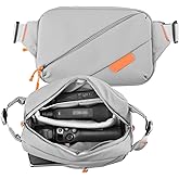 Carrying Bag for Insta360 X5 X4 X3 Flow 2 Go Ultra Travel Magnetic Quick Release Travel Case Chest Bag for DJI Osmo 5 Pro 4 Pocket 3/ Mobile 7P For Go pro Hero 13 12 11 MAX Accessories