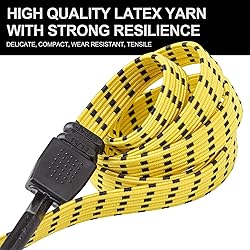 Cartman Ultra 48" Black/Yellow Flat Bungee