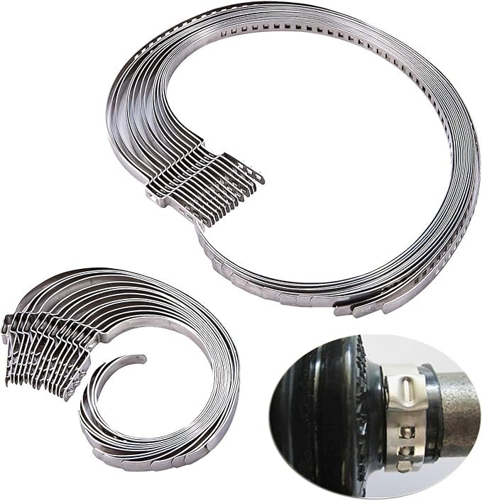 CV Joint Boot Clamp Adjustable Universal Stainless Steel CV Axle Boot