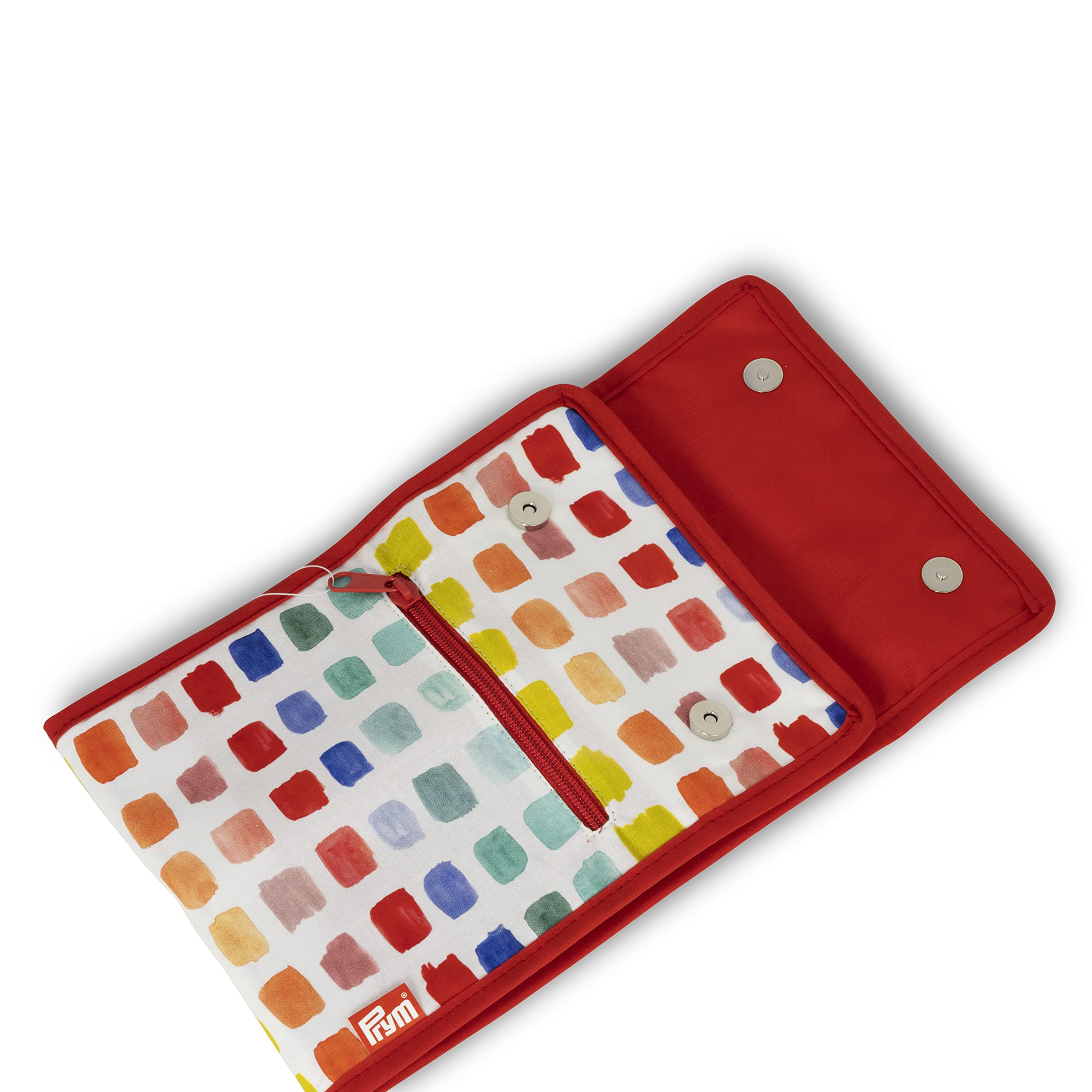 Prym Folder Circular Knitting Needle Case, Rainbow Specks