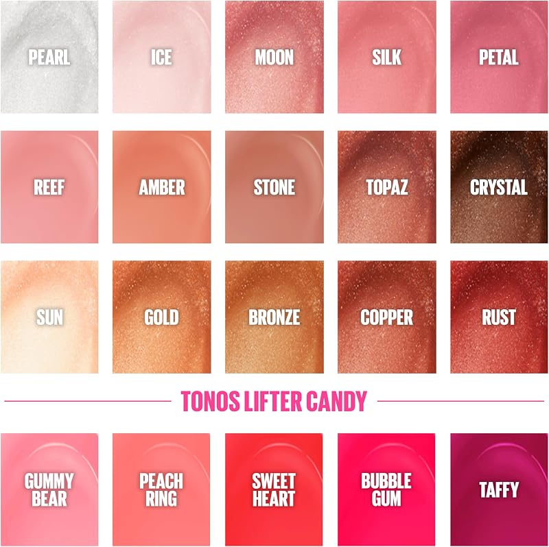Maybelline New York, Lifter Gloss Lip Gloss, Hidratação Intensa e Lábios Rechonchudos Sem Retoques, Fórmula de Ácido Hialurônico, em Sombra 01 Pérola
