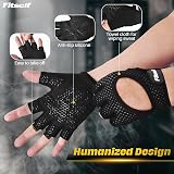 Fitself Gym Gloves Non-Slip Weight Lifting Gloves Breathable Medium view 4