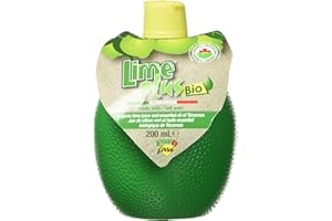 LemonPlus Bio, Organic Lime Dressing with Organic Lime Oil, 12 Pack of 200ml