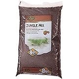 Zilla Reptile Terrarium Bedding Substrate Jungle Mix Moss & Fir, 8-Qt.