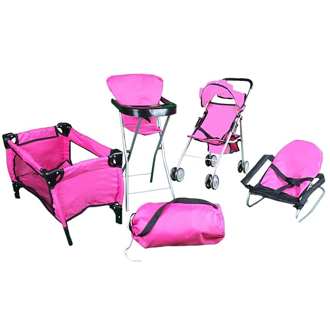 chicco deluxe nursery time fun for baby dolls play set