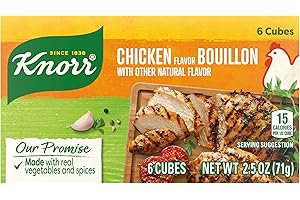Knorr Cube Bouillon, Chicken, 2.5 Ounce, 6 Cubes