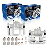 VIPCAR Rear Brake Caliper Set with Bracket