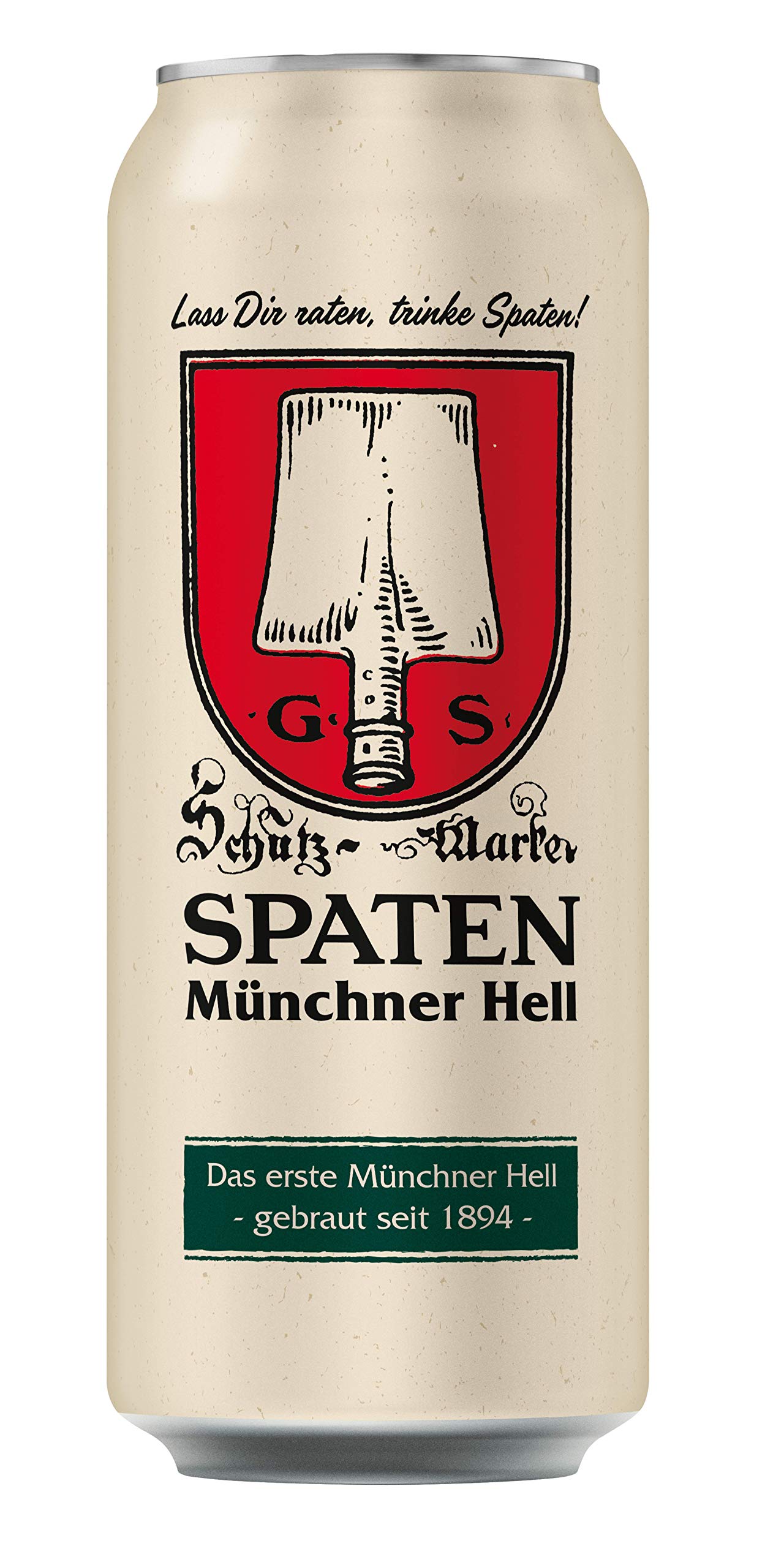 SPATEN Münchner Hell Dosenbier EINWEG, Helles Bier aus München (24 x 0.5 l) 2
