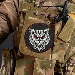 Tactical Owl Patch Cute Hook and Loop Patch Armband