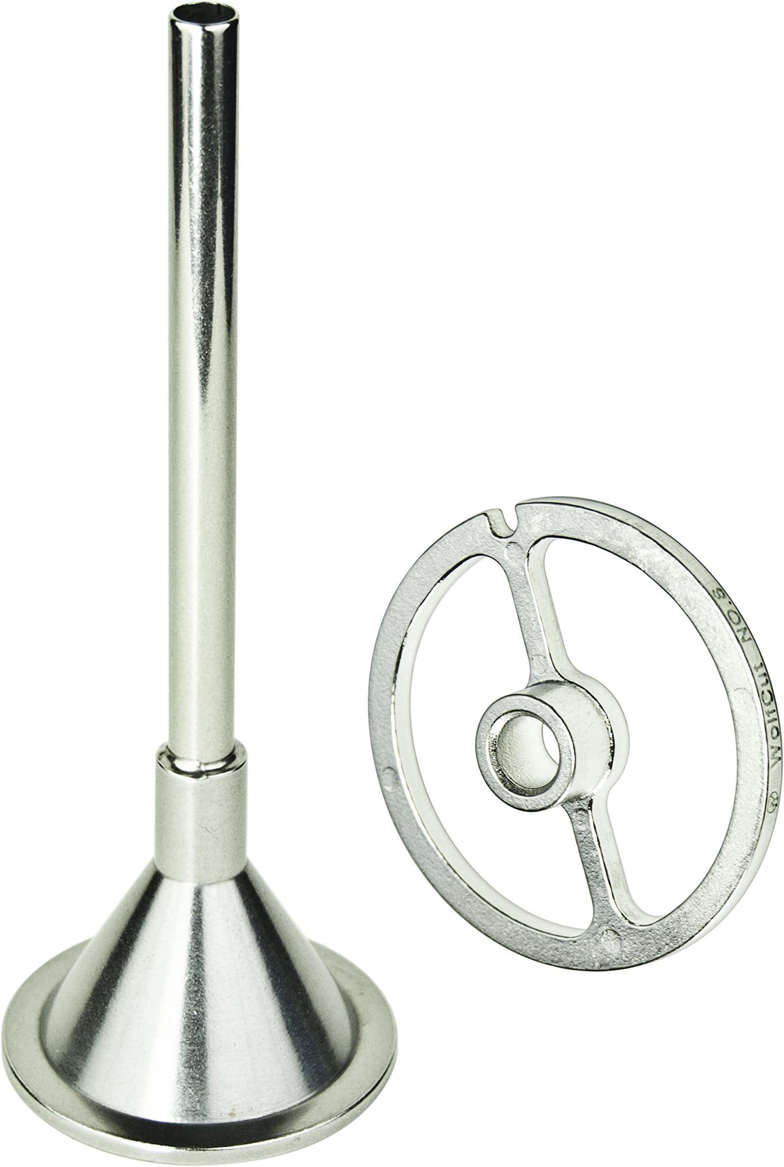 Sausage Filling Kit (for all meat mincing machine size 8 Nozzle Tube Diameter 12 mm with Guide Disc)
