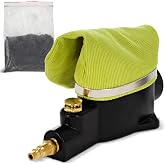ABN Pneumatic Spark Plug Cleaner &ndash; Spark Plug Sandblaster Plug Cleaner Tool with Abrasive, Universal Sparkplug Cleaner