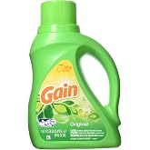 Gain Liquid Detergent Original Scent 50 Ounce (2 Pack)