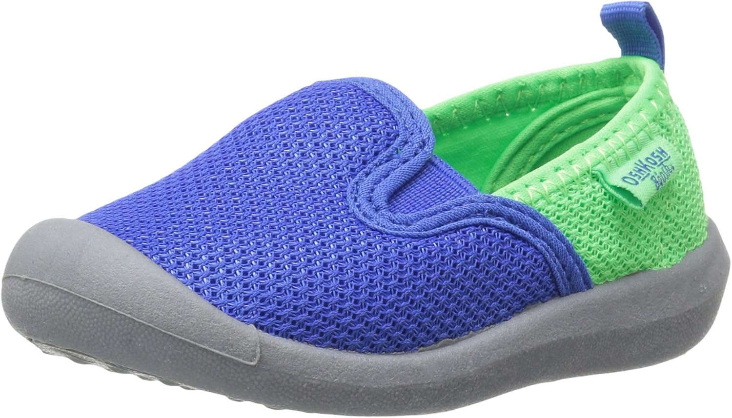 OshKosh B'Gosh Torrent Boy's Water Shoe, Blue/Neon, 10 M