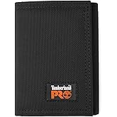 Timberland PRO Men's Cordura Nylon RFID Trifold Wallet with ID Window