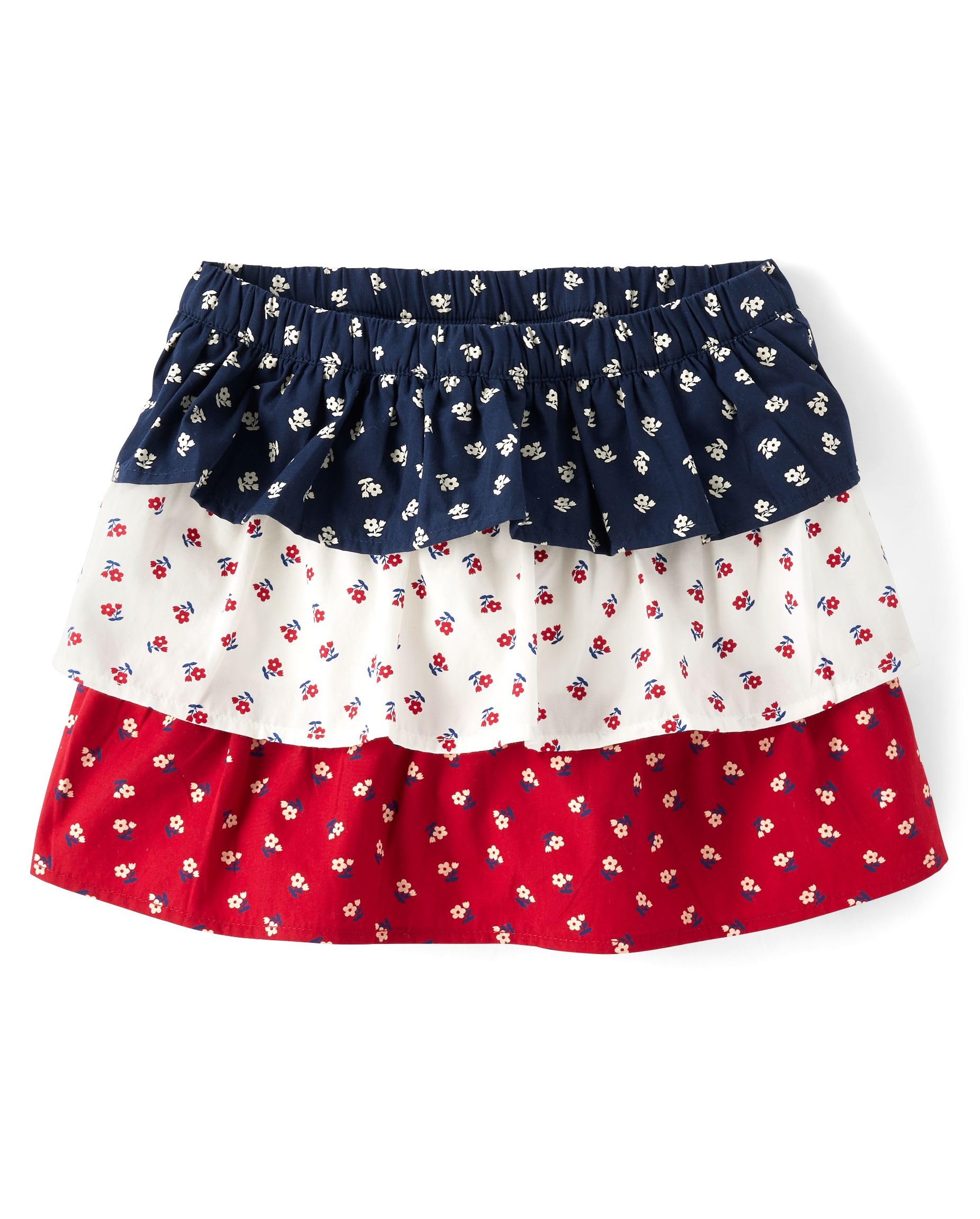 Gymboree,Girls,and Toddler Ruffle Skirts,5 Years,Tiered Polka Dots