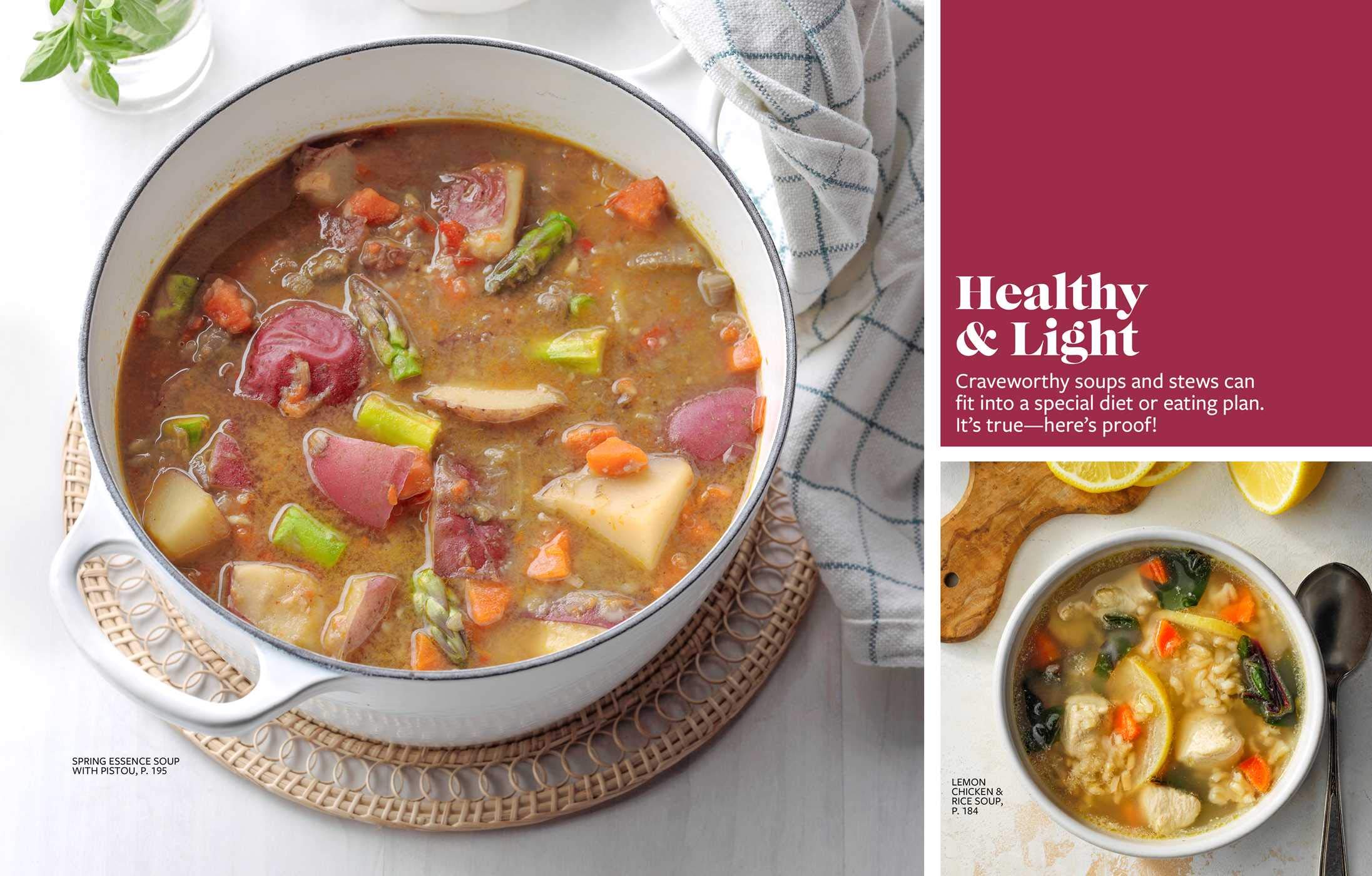 Taste of Home Soups, Stews and More: 325+ Comfort Food Recipes With Tasty Photos and Handy Tips (Taste of Home Comfort Food) Taste of Home Soups, Stews and More: 325+ Comfort Food Recipes With Tasty Photos and Handy Tips (Taste of Home Comfort Food) Paperback Kindle Hardcover Spiral-bound