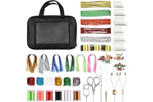 Domary 150pcs Fly Tying Tool and Fly Tying Materials Kit for Starter Fishing Lure Making