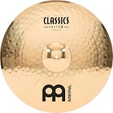 Meinl 20" Powerful Ride Cymbal - Classics Custom Brilliant - Made in Germany, 2-YEAR WARRANTY (CC20PR-B)