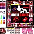 Qingspirits Couple Board Game for Boyfriend Girlfriend Relationship Conversation Game Cards Props Date Night Ideas Gifts for Him Her Husband Wife 18+