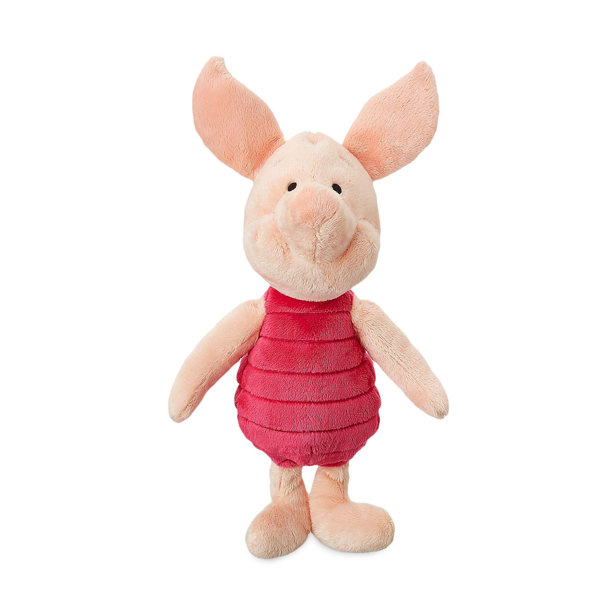 Disney Store Official Piglet Soft Toy, Winnie the Pooh, 38cm/15”, Cuddly Toy Made with Soft-Feel Fabric, Embroidered Details and Characterful Expression, Suitable for All Ages