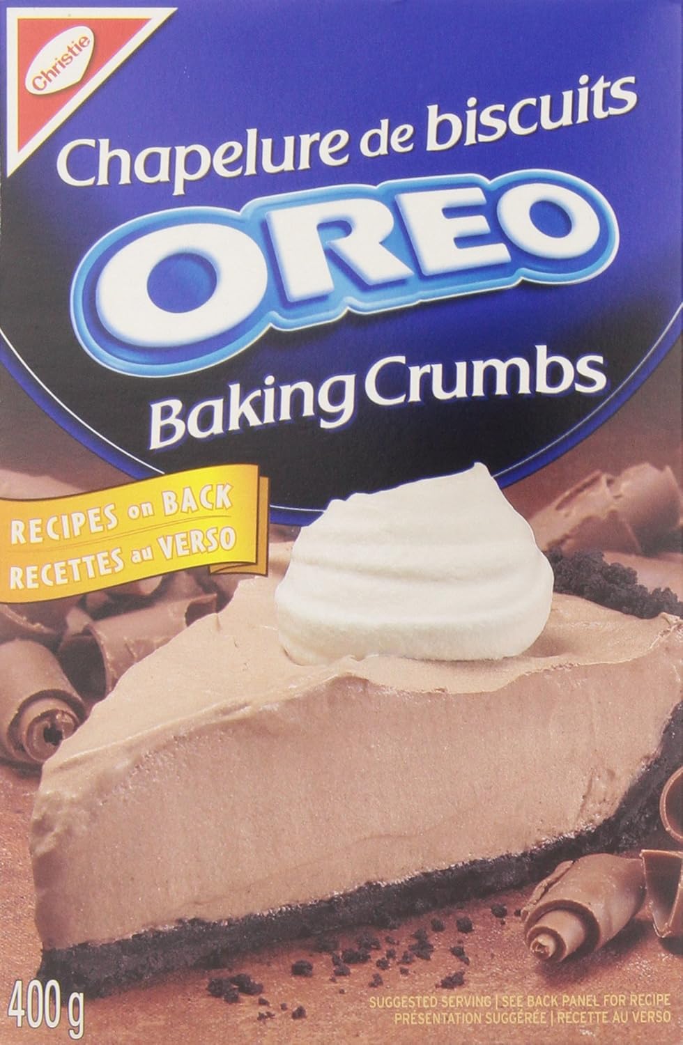 Amazon Com Oreo Baking Crumbs 400 Gram 14 10 Ounces Imported From Canada Grocery Gourmet Food