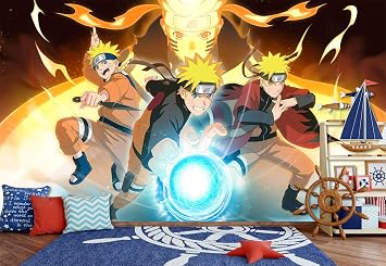 3d Naruto Chambre De Garcon 5 Japan Anime Fond D Ecran Mur