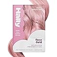 Hally Hair Color Cloud Hair Dye (Pink) - Demi-Permanent Foam Hair Color for Women & Men - Mess-Free & Long-Lasting Hair Dye Kit, Hair Coloring Products Wash Out in 4-6 Weeks, Vegan