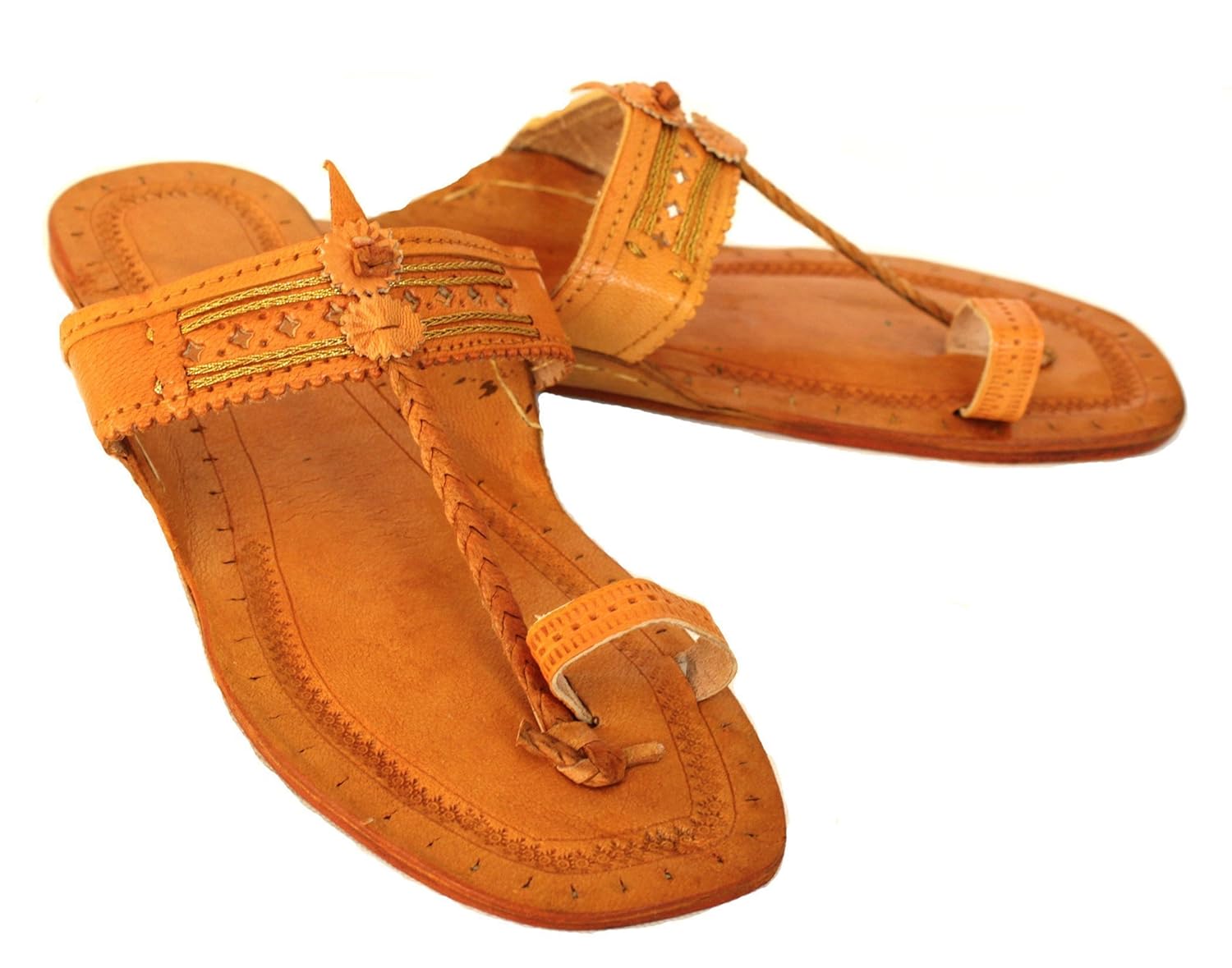 handmade leather chappals