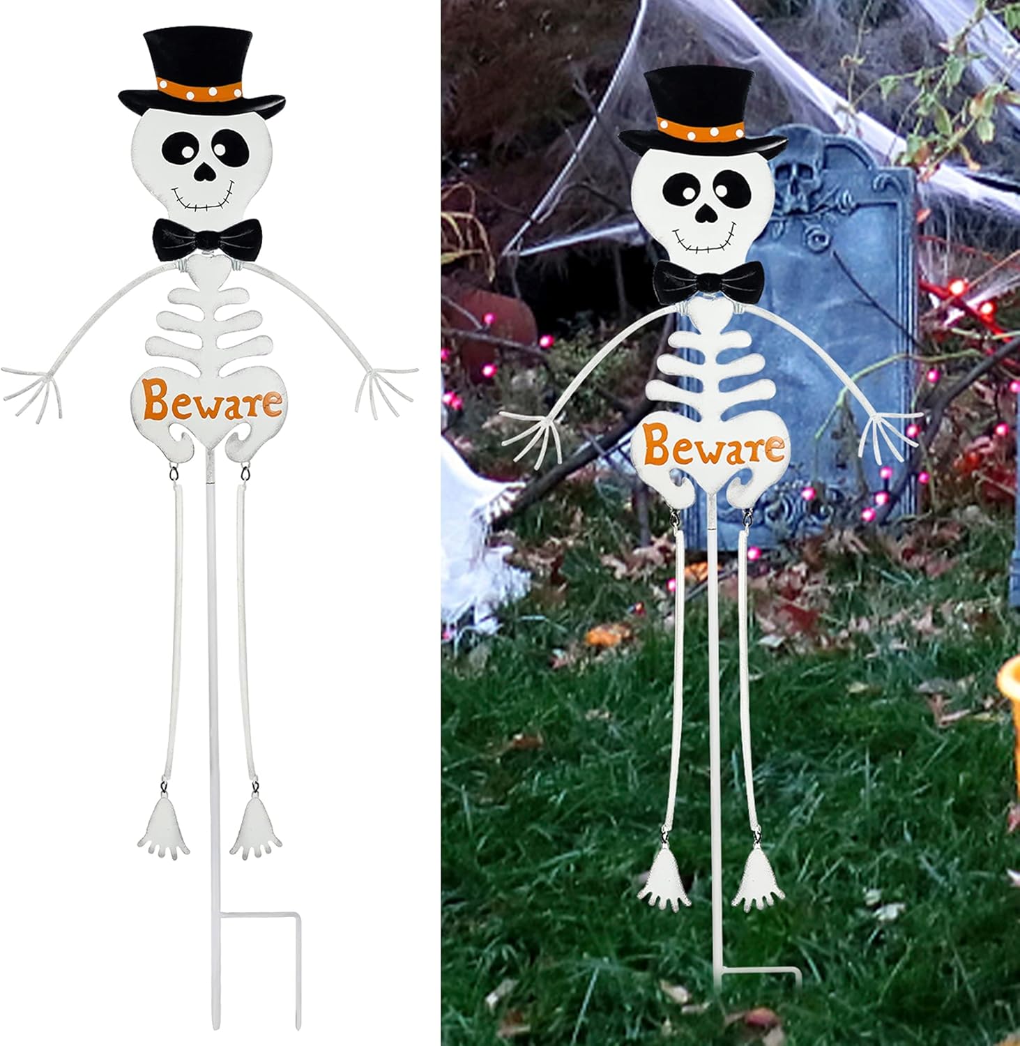 Decorative Garden Stakes - Lulu Home Halloween Yard Stake, 34.6