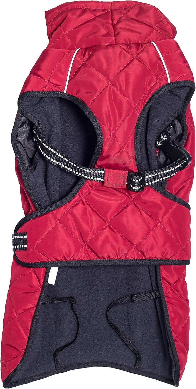 CHIARA Nelson Winter Coat for Dogs Large, Red - Image 4