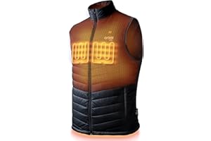 GOBI HEAT Dune Men's Heated Vest - 10 hrs of Heat | With Battery & Charger | Machine Washable