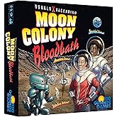 Rio Grande Games Moon Colony Bloodbath Strategy Engine Building Card Game | Sci-Fi Colony Survival Board Game for 1-5 Players Outlast Rivals in a 45-90 Min Space Strategy Challenge for Ages 14+