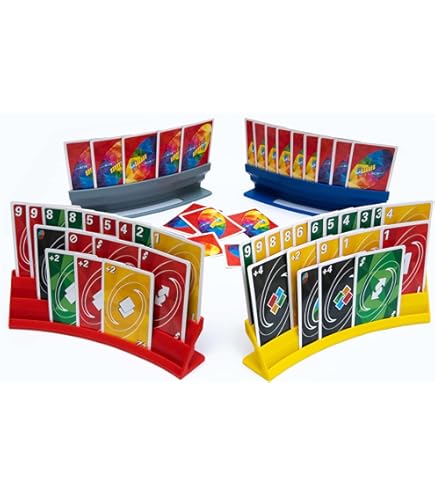 The Game Glider – Multi-Color Card Slider With Special Rails, Portable & Easy Setup, For Tabletop Card Games, PLA Construction