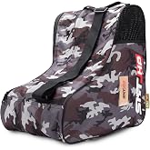 Roller Skate Bag with Adjustable Shoulder Strap for Kids and Adults to Hold Inline Skates and Knee Pads
