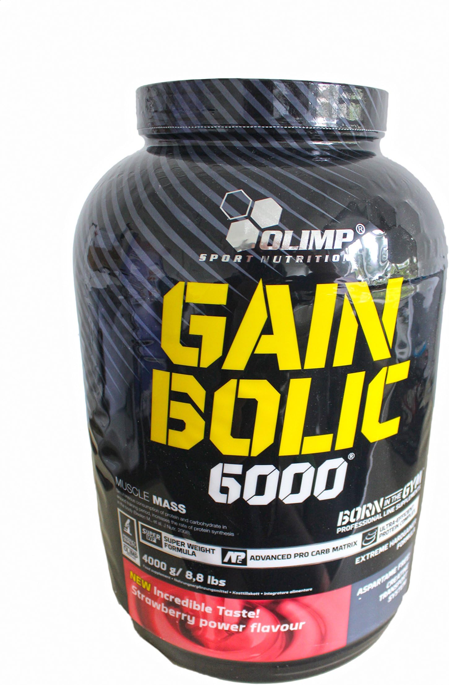 Olimp Sport Nutrition 4Kg Strawberry Gain Bolic 6000 Powder