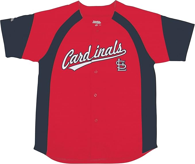 MLB St. Louis Cardinals Youth Fashion Script Jersey Clothing