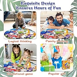 TALGIC Dinosaur Puzzles for Kids Ages