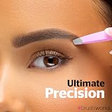Brushworks HD 4 Piece Combination Tweezer Set Pastels - Stainless Steel view 2