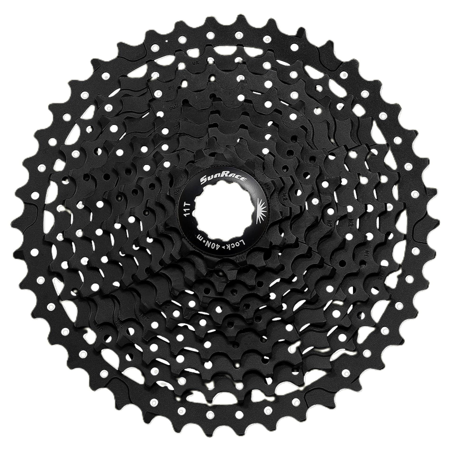 SunRace MS8 11-Speed MTB Cassette, Black, HG-Spline, 11-36T