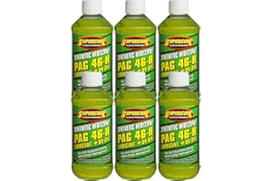 TSI Supercool PAG 46 Viscosity Oil with UV Dye 1234yf 8oz 6-Pack