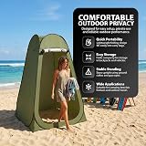 ZENO Toilet Privacy Tent | Portable Pop Up Shower Changing Tent for Outdoor view 6