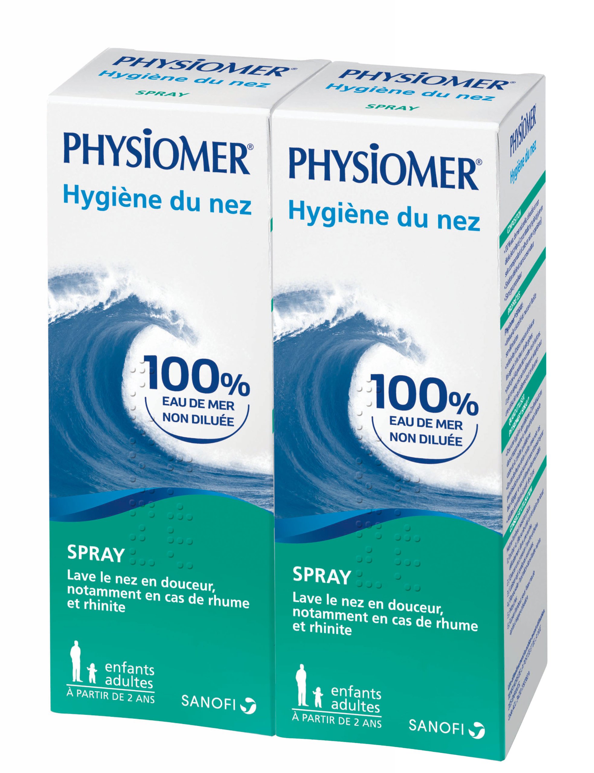 Physiomer Nasal Hygiene Spray 2 x 135ml
