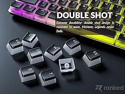 Ranked Pudding PBT Keycaps | 112 Double Shot