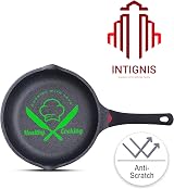 INTIGNIS 28 cm Deep Frying Pan with Lid Induction Non-Stick GREBLON Coating view 7