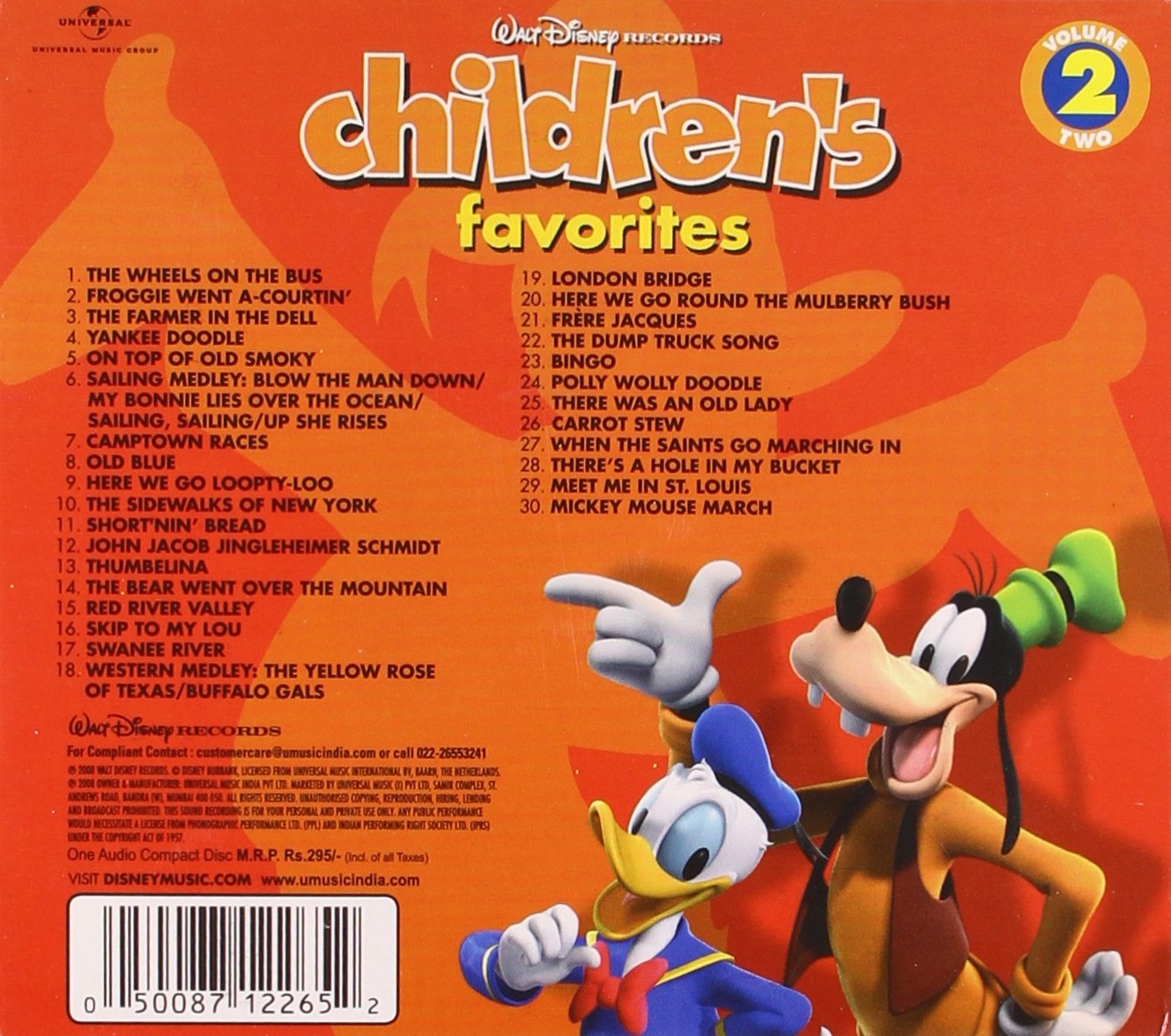 Children's Favorites, Volume 2 (M14029) Buy Online in UAE. Music