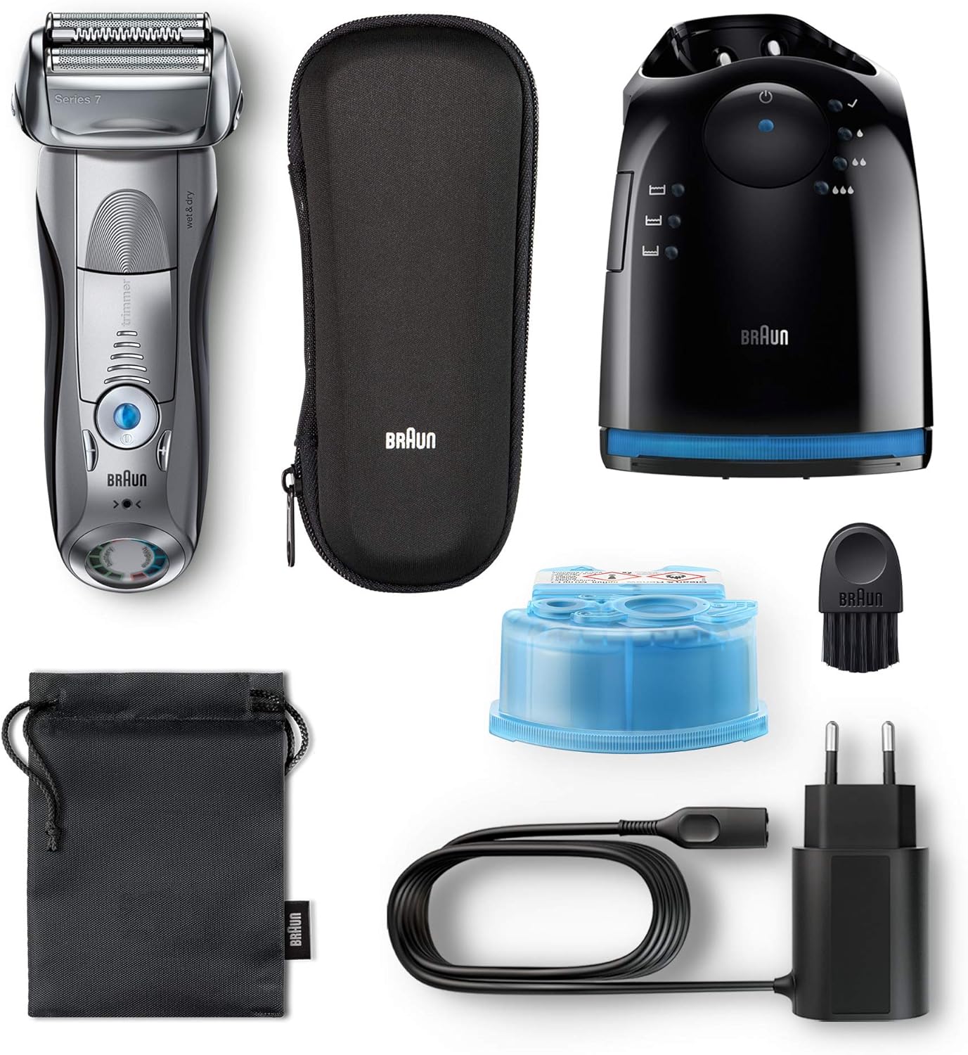 Amazon 洗浄器付き ブラウン シリーズ7 メンズ電気シェーバー 79cc P 4カットシステム 洗浄器付 水洗い お風呂剃り可 ブラウン Braun メンズシェーバー 通販