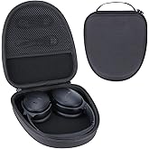 RIYADAone Hard Case Replacement for Bose QuietComfort QC Ultra QC45 QC35 QC25 QC15 QCSE Noise Cancelling Headphones (Black Case)